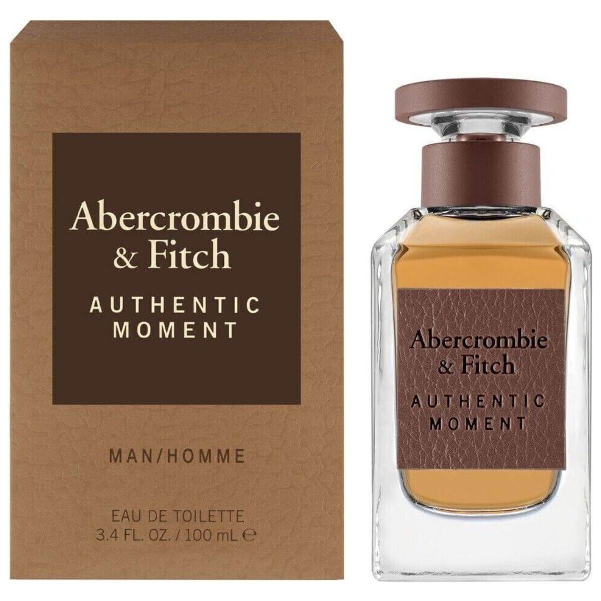 Abercrombie &amp; Fitch Authentic Moment for Men EDT 3.4 oz