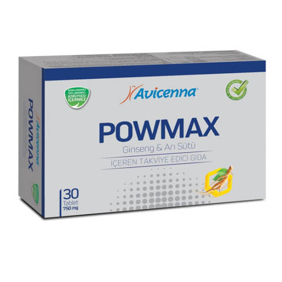 Avicenna Powmax Daily Dietary Supplement 30 Tablets
