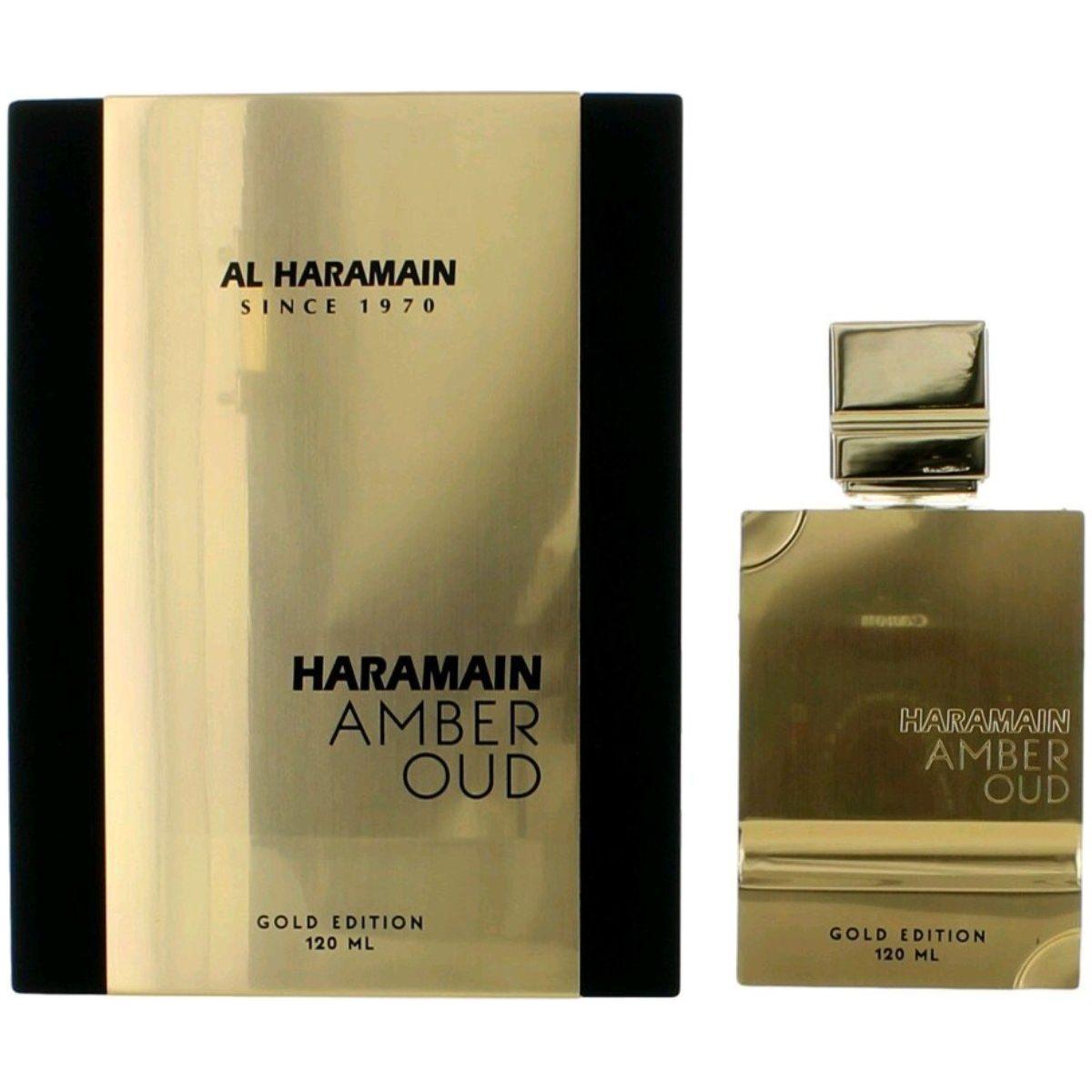 Amber Oud Gold Edition by Al Haramain for Unisex EDP 4.0 oz / 120 ml