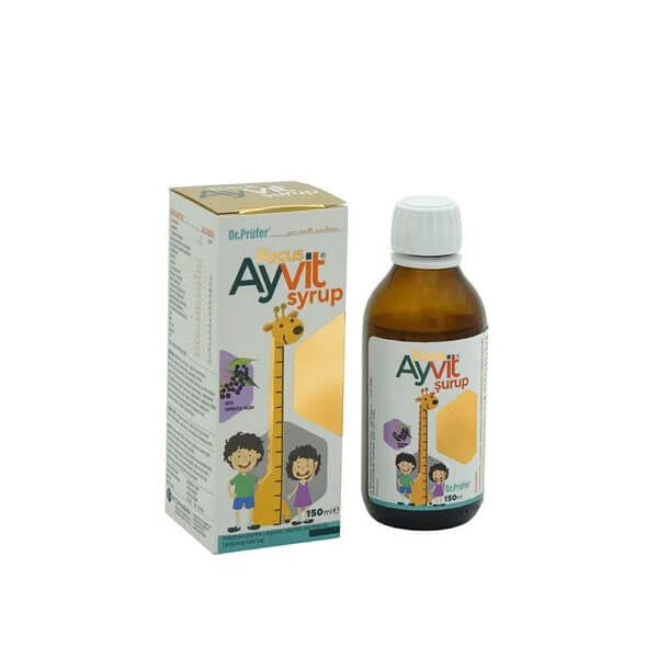 Dr. Prufer Ayvit Focus Syrup for Kids 150 ml