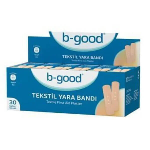 B Good Textile Fabric Bandages for Flexible Protection 30 Count