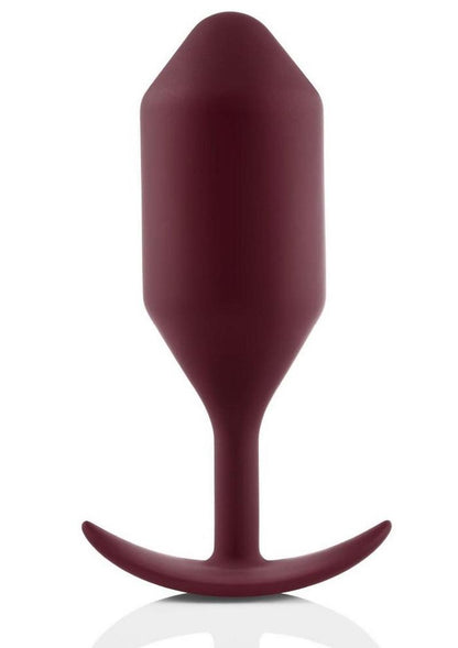 b Vibe Snug Plug 5 Weighted Silicone Anal Plug