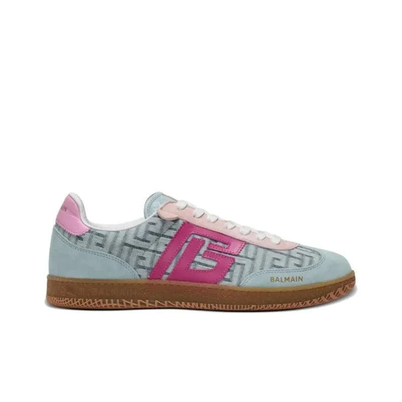 BALMAIN Swan Labyrinth Sneakers