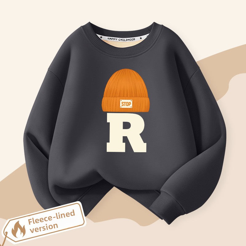 Junior and teen one-piece fleece hoodie