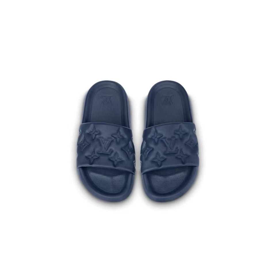 LOUIS VUITTON Waterfront Slide Slippers Men&