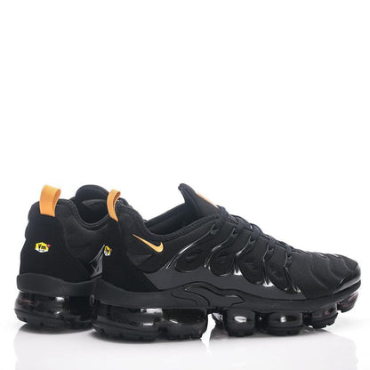 Nike Air VaporMax Plus Black Metallic Gold Sneakers
