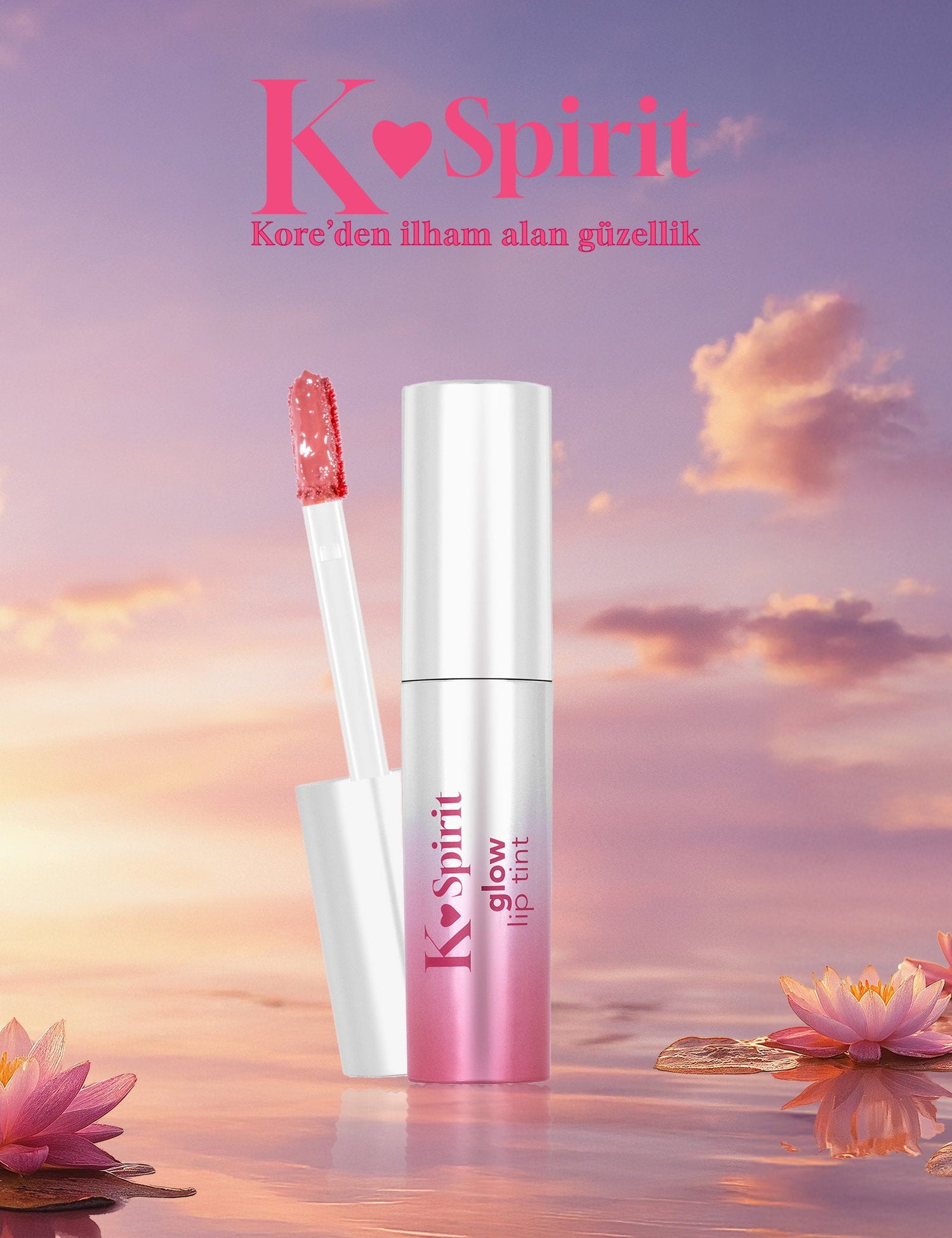 Flormar K-Spirit Glow Lip Tint Hydrating Lip Color