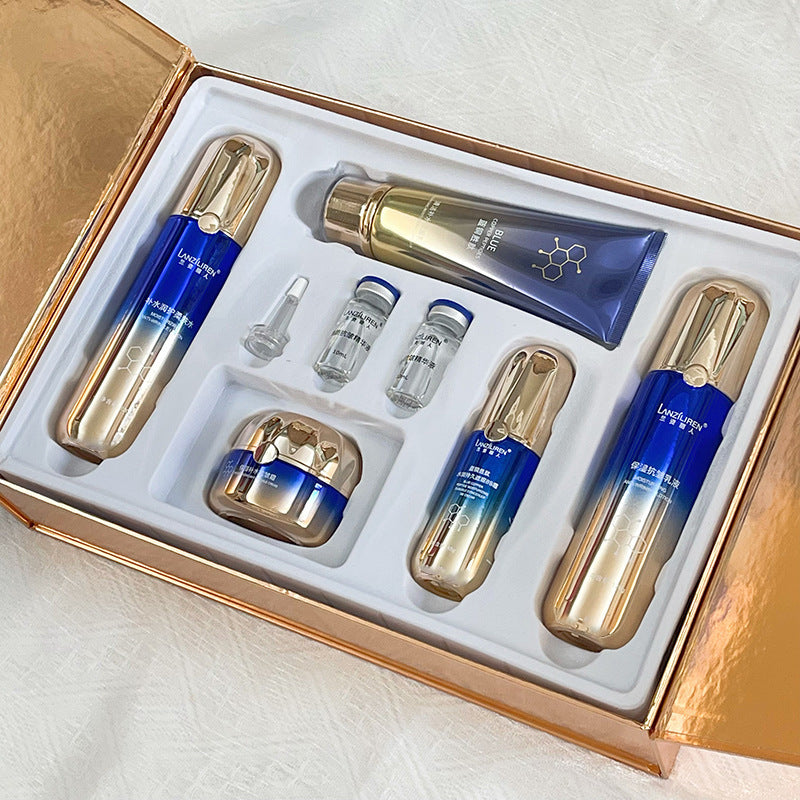 Lanzili Blue Copper Peptide Skin Care Set