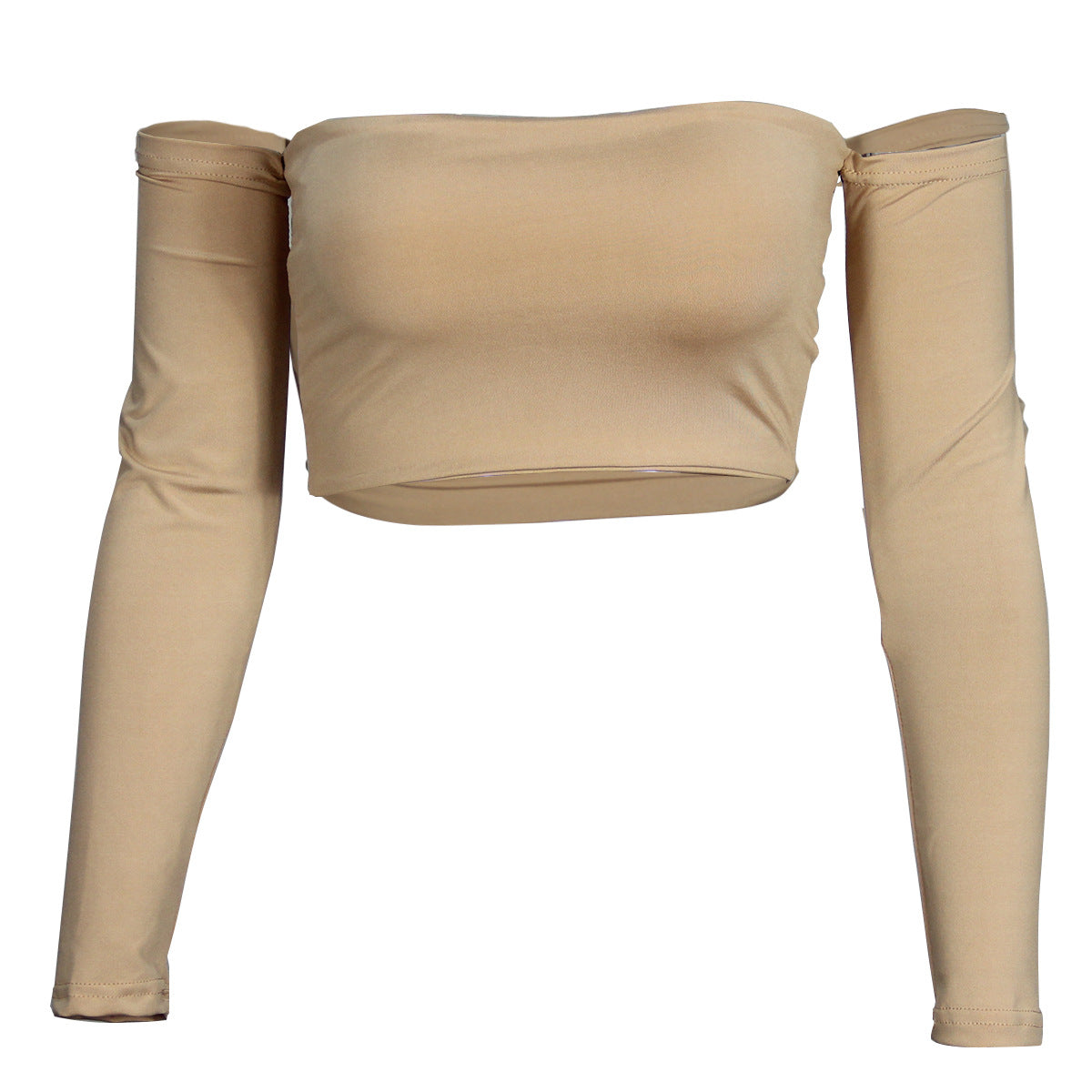 Sexy One-Shoulder Long Sleeve Tops