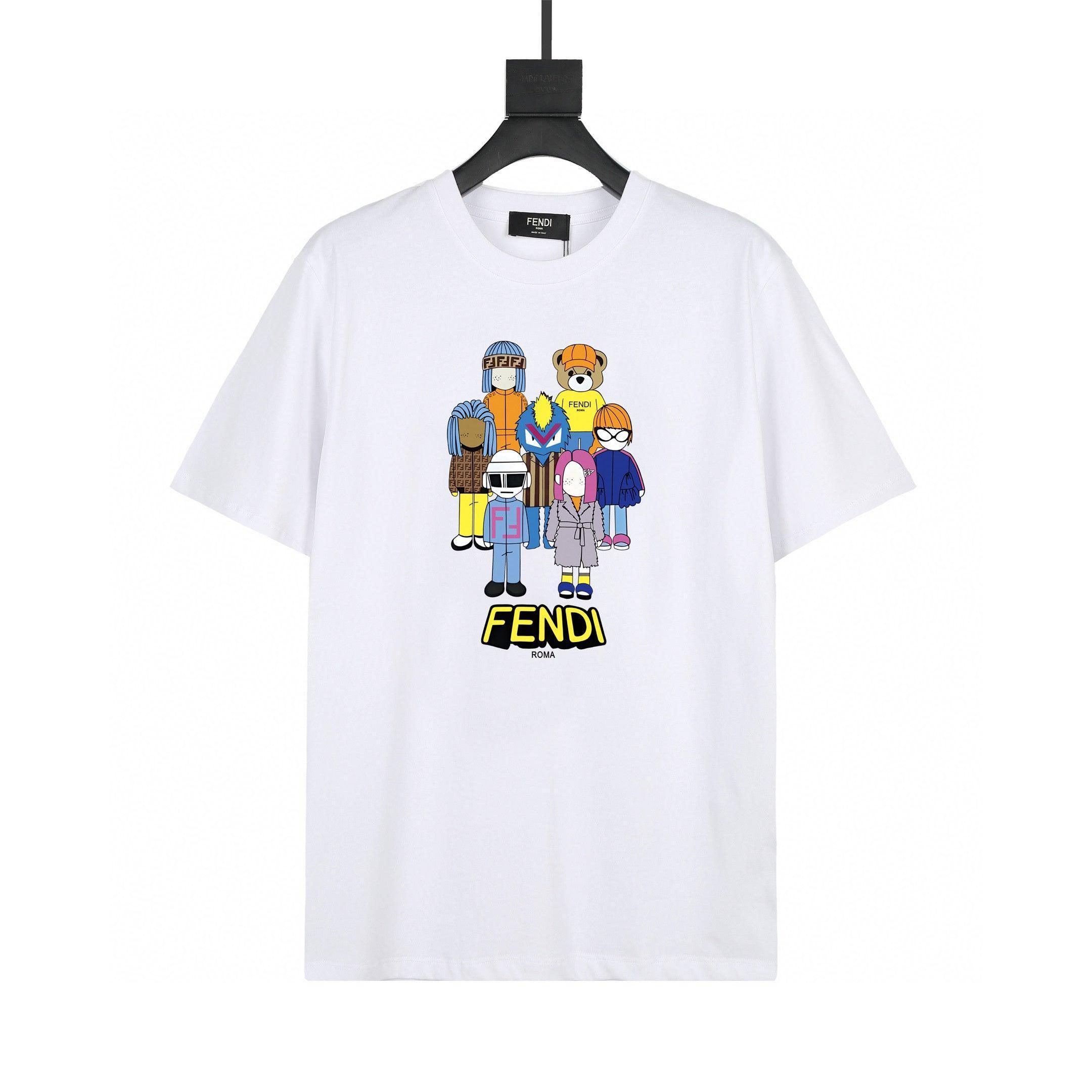 Fendi T-Shirt without Collar &
