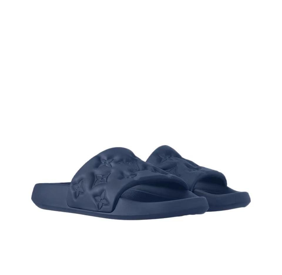 LOUIS VUITTON Waterfront Slide Slippers Men&