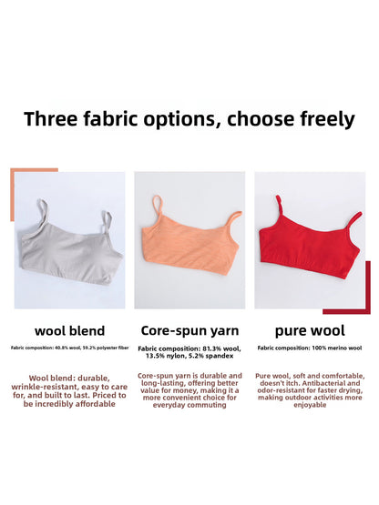 Merino Wool Sports Bra