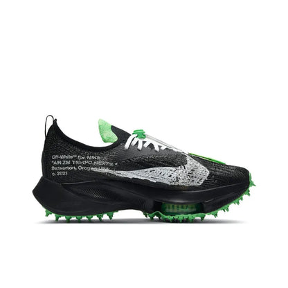 Nike Air Zoom Tempo Next% Flyknit Off White Black Scream Green
