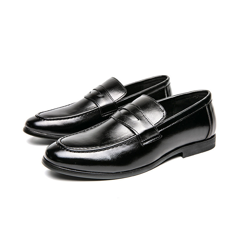 Mens Slip-On Leather Loafers