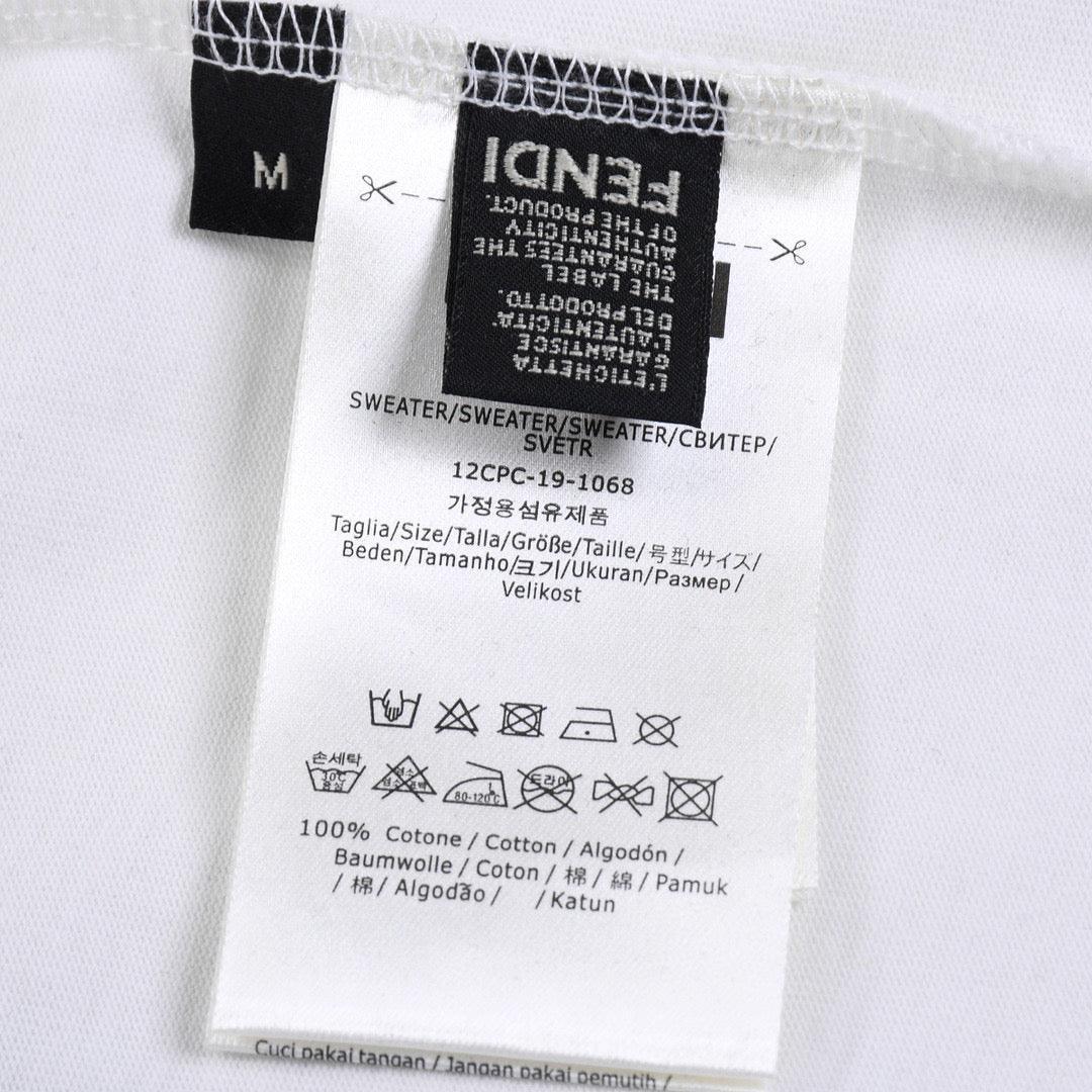 Fendi T-Shirt without Collar &