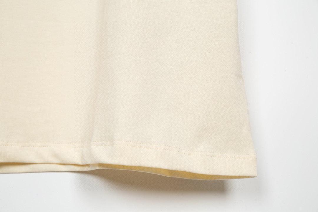 Gucci T-Shirt Beige Crew Neck - Luxury Cotton Essential