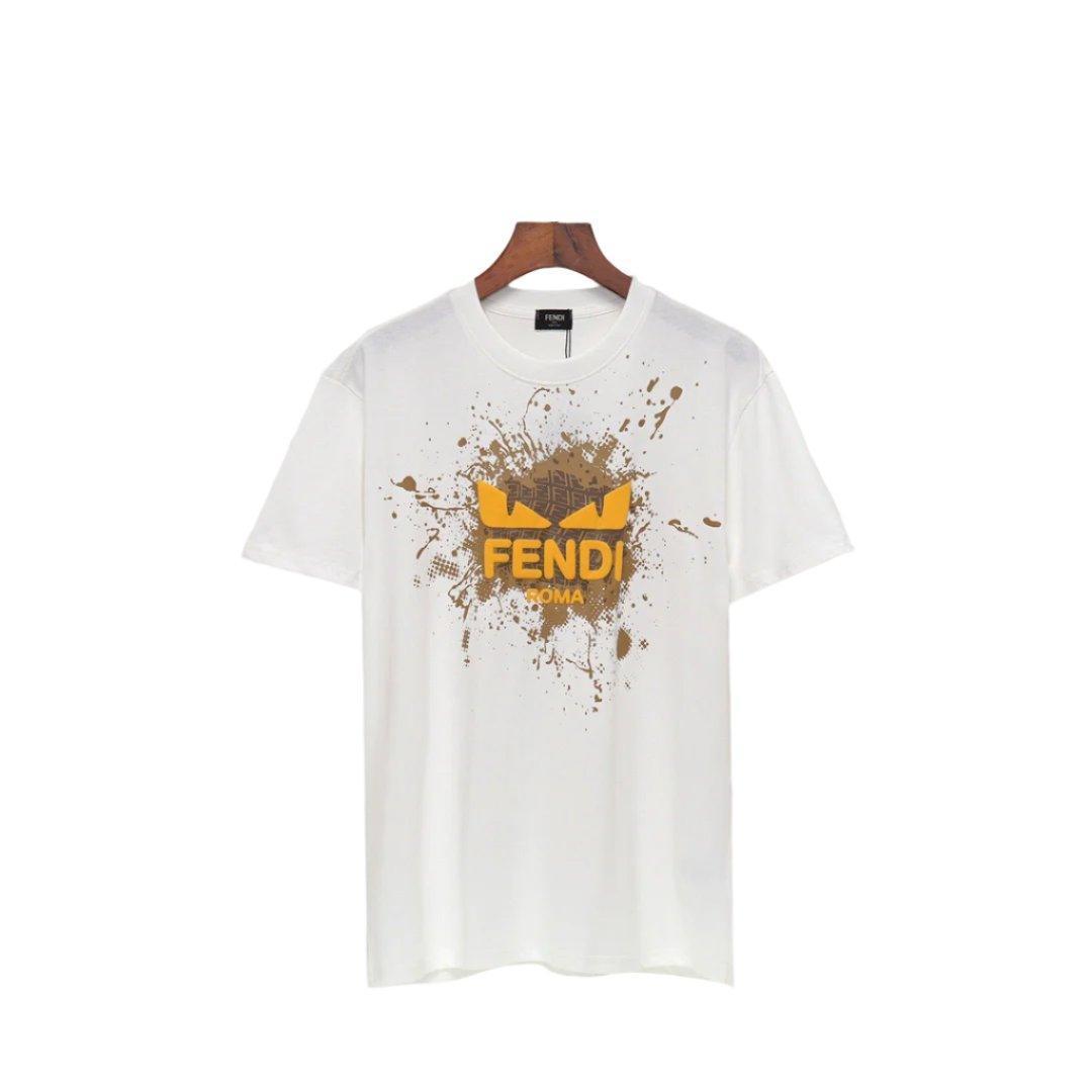 Fendi T-Shirt without Collar &