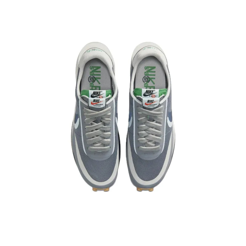 Nike LD Waffle Sacai Clot Kiss Of Death 2 Cool Grey