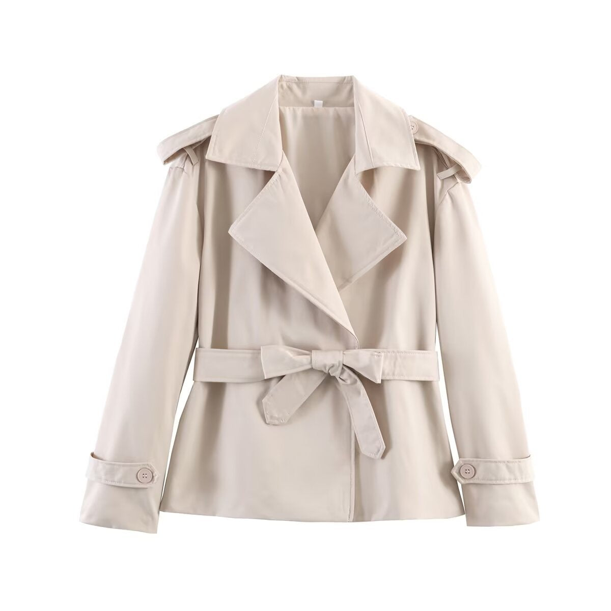 Short coat trench coat
