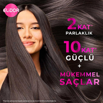 Elidor Superblend Strong &amp; Shiny Shampoo with Collagen 500 ml