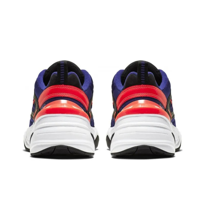 Nike M2K Tekno Black Deep Royal Blue Bright Crimson