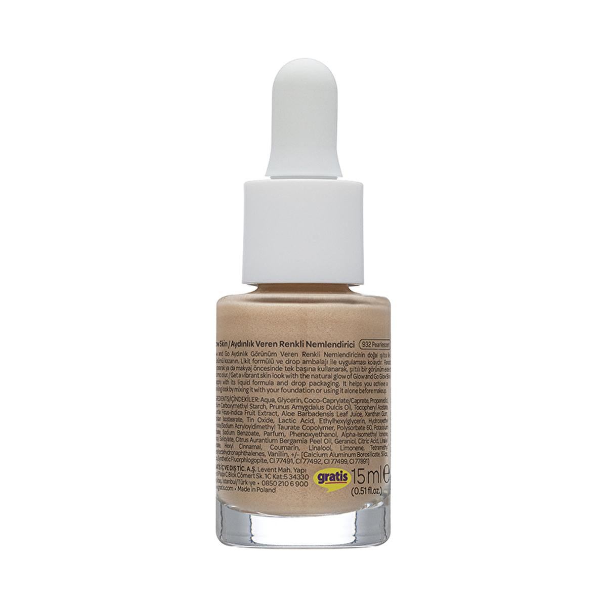 Beaulis Colored Moisturizing Makeup Base - Radiant Glow, Natural Complexion, 2 Color Options