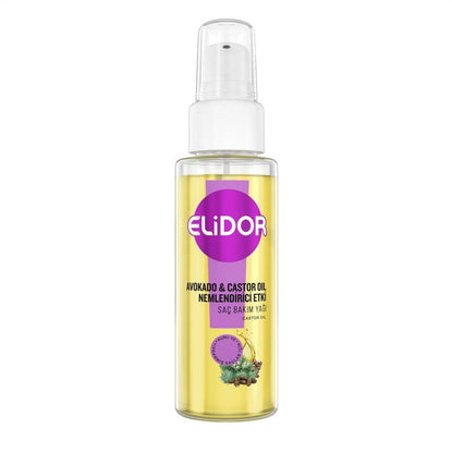 Elidor Avocado &amp; Castor Oil Hydrating Hair Oil 80 ml