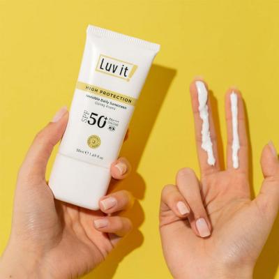Luv it. Invisible Daily Sunscreen SPF50+ - Protects &amp; Moisturizes with Blue Light Protection