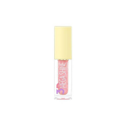 Golden Rose 3D Mega Shine Lip Gloss No. 121 Sparkle - Ultra Shiny, Lightweight Lip Gloss for Fuller Lips