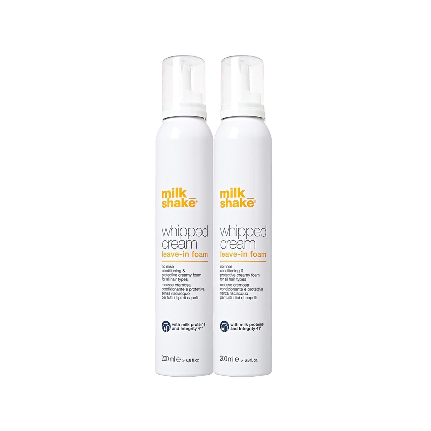 milk_shake Conditioning Whipped Cream Leave-In Foam Duo 2x200ml