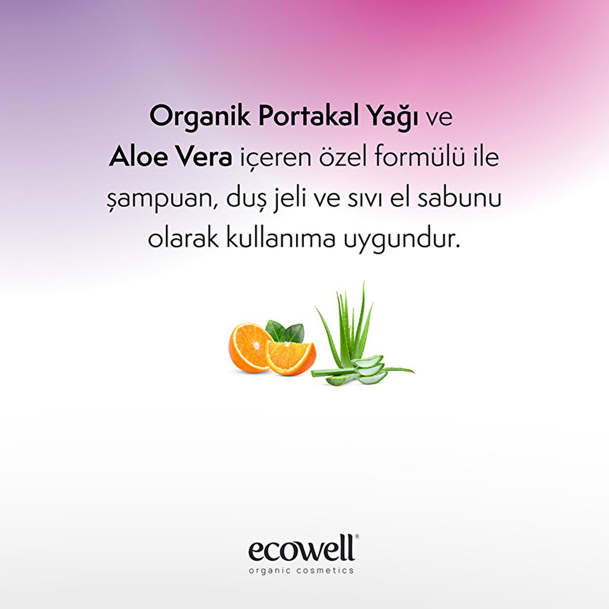 Ecowell Organic Baby Cleansing Gel - Gentle, Natural, Vegan &amp; Chemical-Free for Baby&