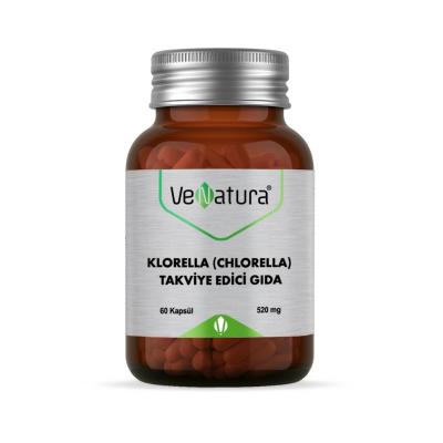 Venatura Klorella Chlorella Supplement - Natural Algae Detox &amp; Dietary Support, 60 Capsules