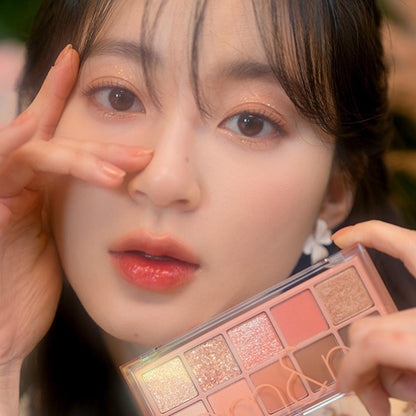 rom&amp;nd Dreamy Lilac Garden Eyeshadow Palette: Create Stunning Eye Looks with Matte &amp; Shimmer Shades, High Pigment Korean Eye Makeup