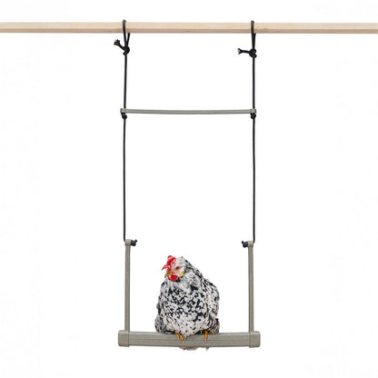 Backyard Chicken Swing – Durable, Recycled Material for Flock Activity