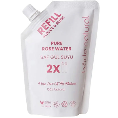 Bade Natural Pure Rose Water Soothing Toner Refill 200ml