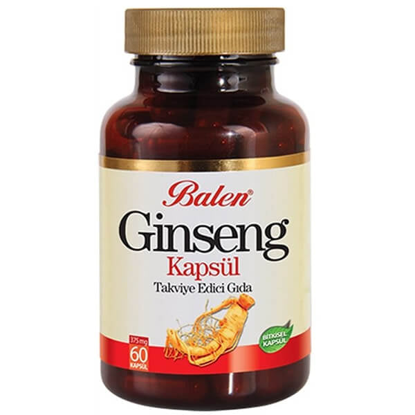 Balen Ginseng Dietary Supplement 60 Capsules