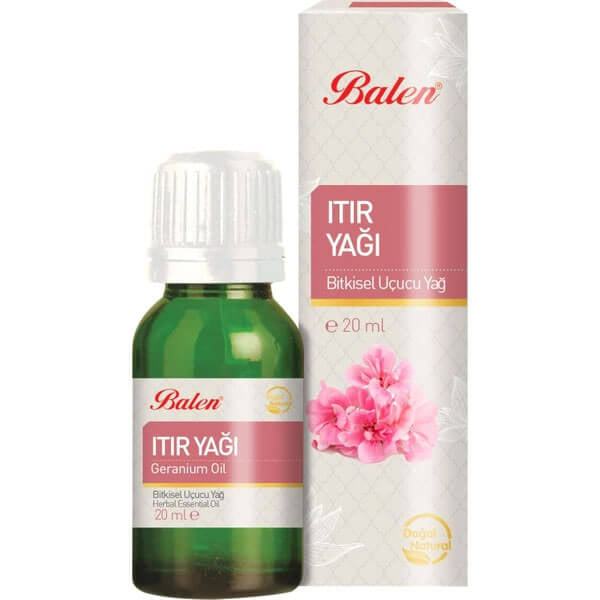Balen Geranium Essential Oil for Skin &amp; Hair 20 ml
