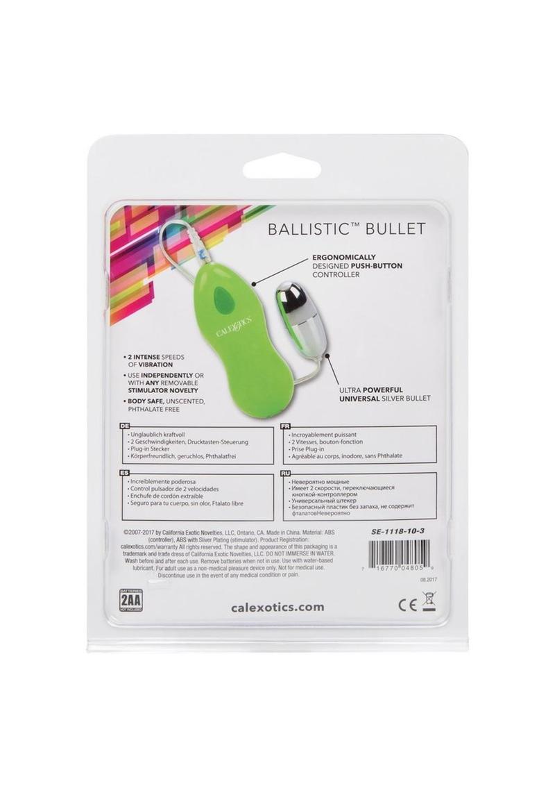 Ballistic Mini Bullet With Wired Remote Control
