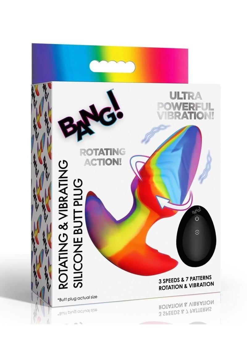 Bang! Rotating And Vibrating Butt Plug