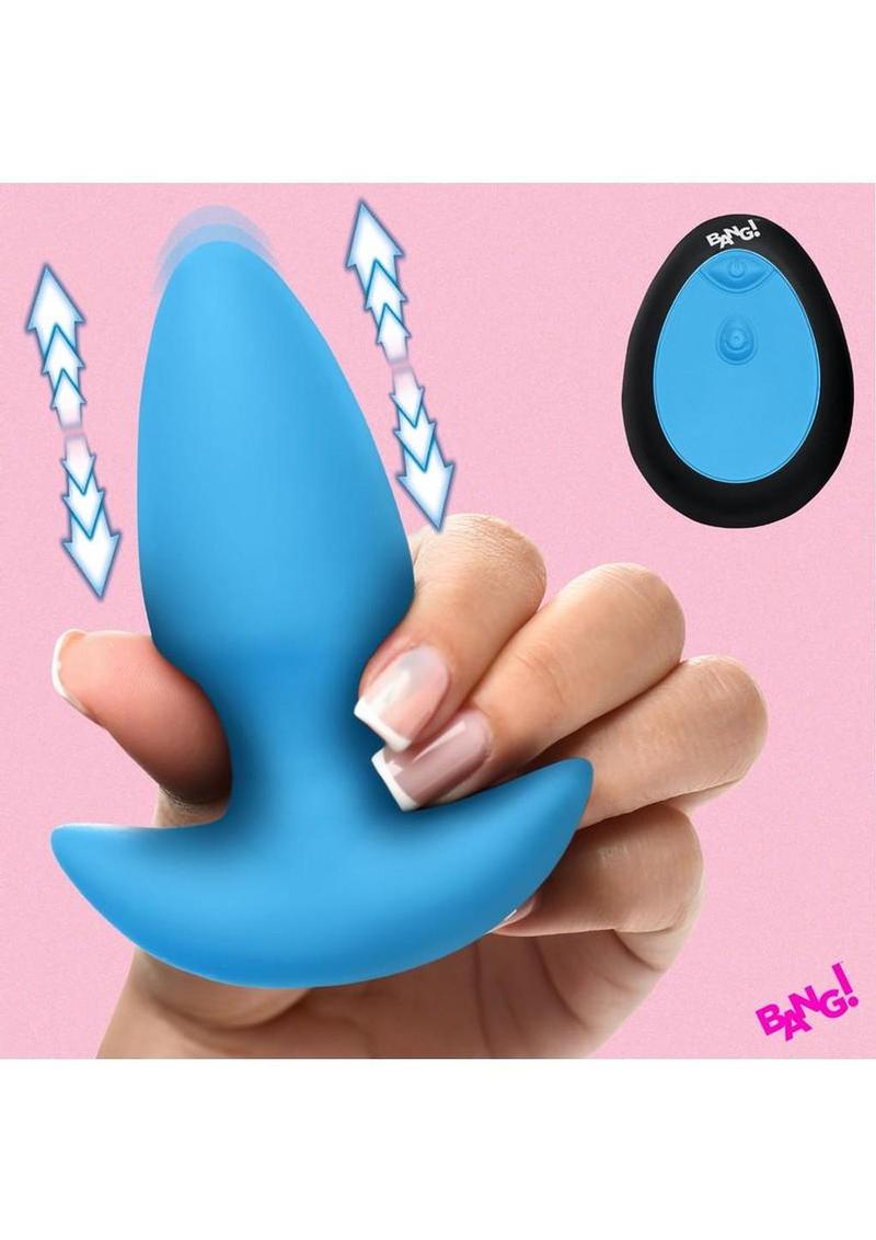 Bang! Thrusting And Vibrating Butt Plug