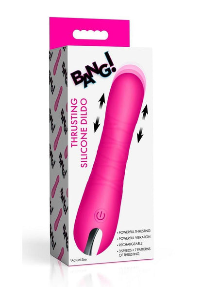 BANG! Thrusting Silicone Dildo