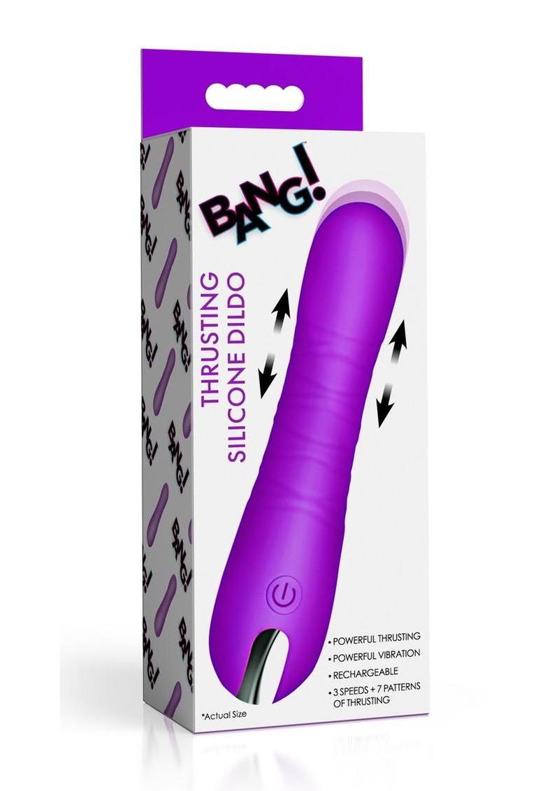 BANG! Thrusting Silicone Dildo