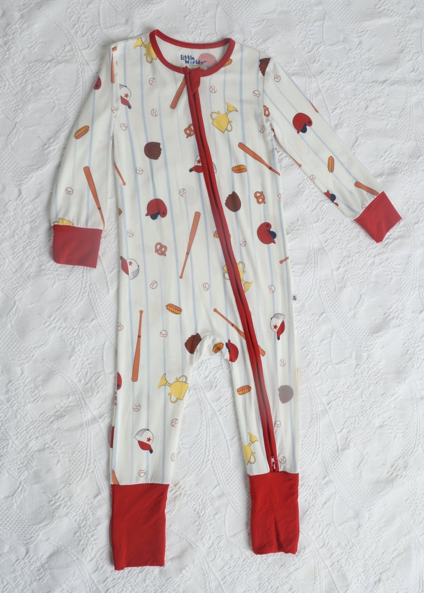 Baseball Romper