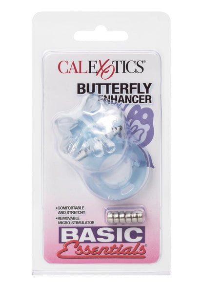 Basic Essentials Butterfly Enhancer Vibrating Cock Ring