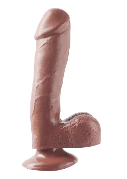Basix Rubber Works Versatile Dong With Suction Cup
