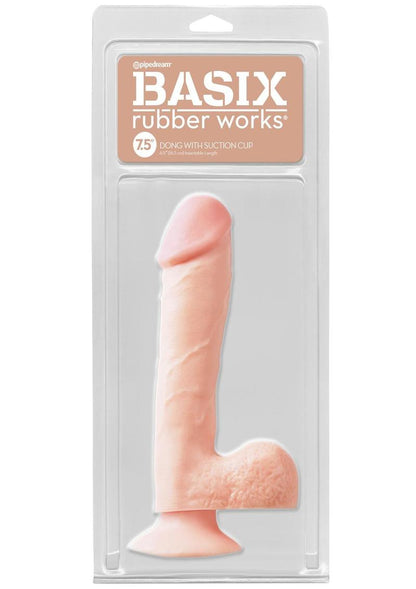 Basix Rubber Works Versatile Dong With Suction Cup