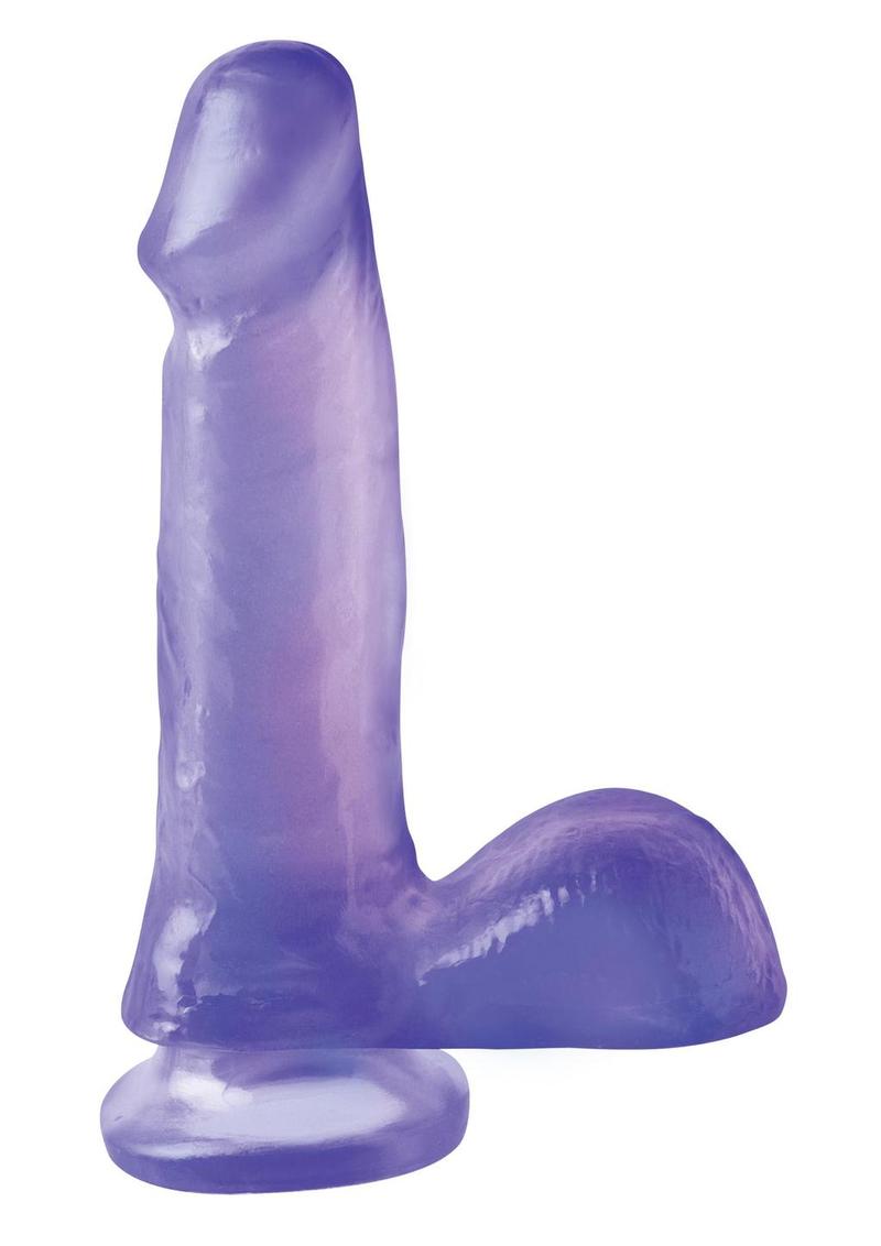 Basix Rubber Works Realistic Designed Dong With Suction Cup
