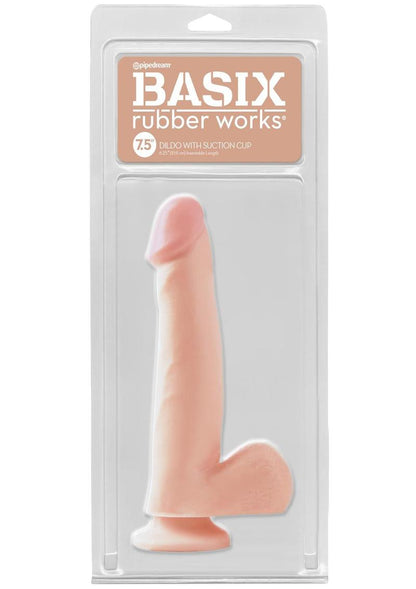 Basix Rubber Works Dong With Suction Cup
