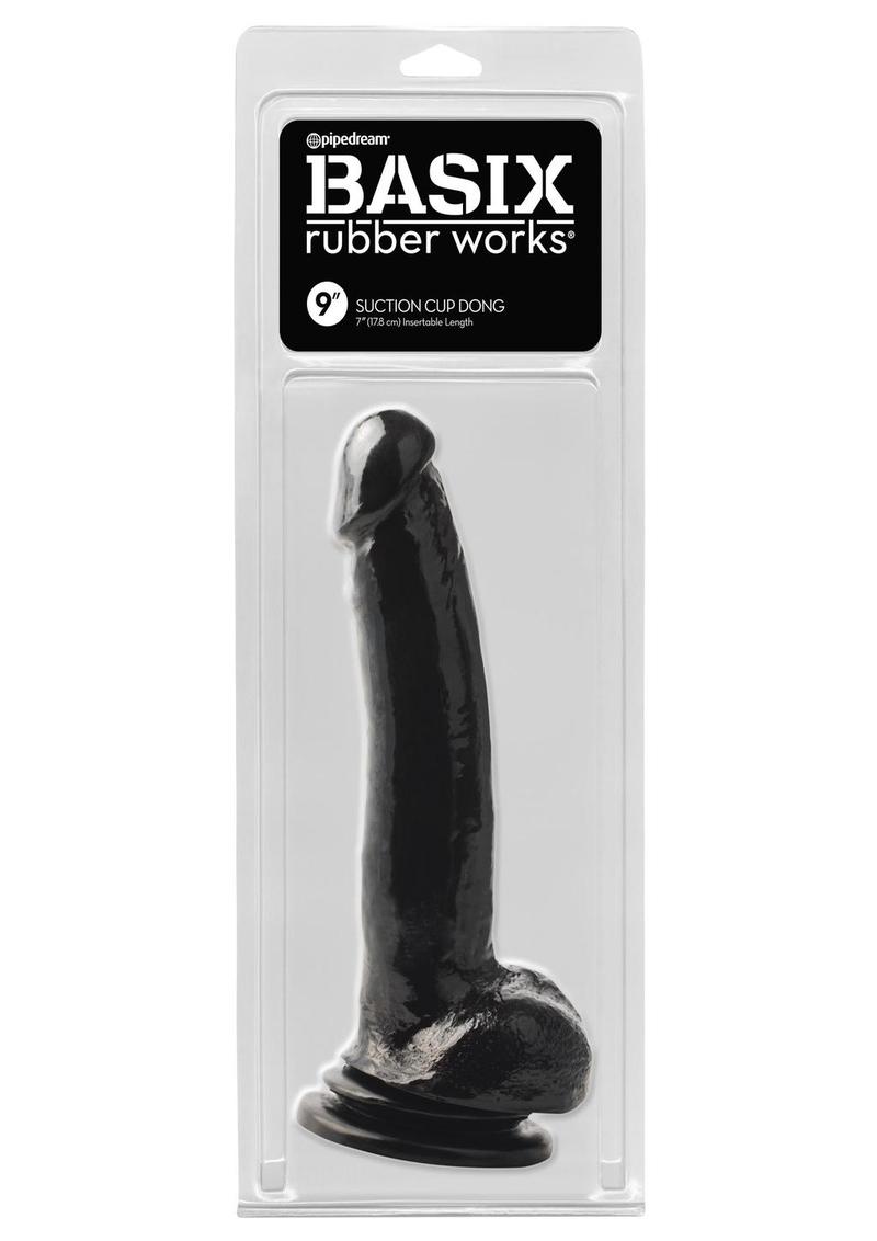 Basix Rubber Works Realistic Suction Cup Dildo