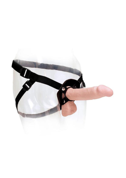 Basix Rubber Works Universal Harness Plus Size with Silicone O-Rings